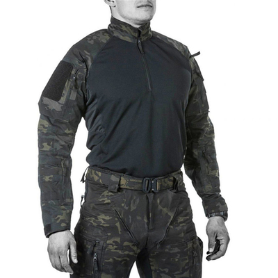 Quick Dry Frog Tactical Combat Clothing Nylon Reinforced Armpit For Special Forces Training